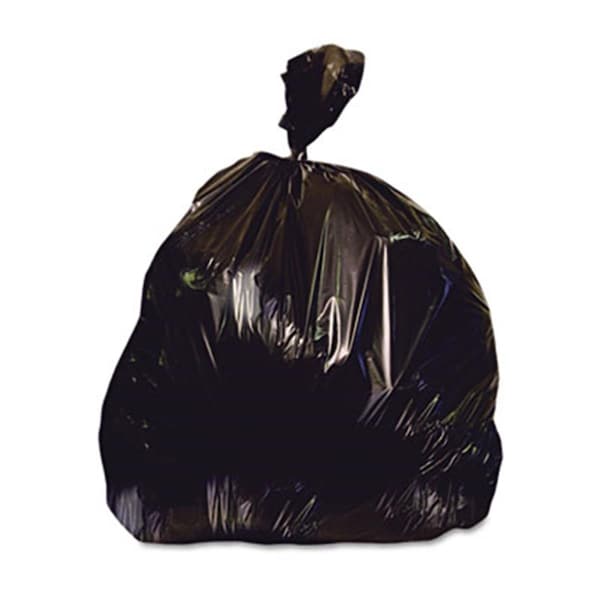 Bissell Low-Density Repro Can Liner- 40-45 Gallon- 1.5 mil- Black- 40 x 46- 100/Carton, 100PK HO884920 - main